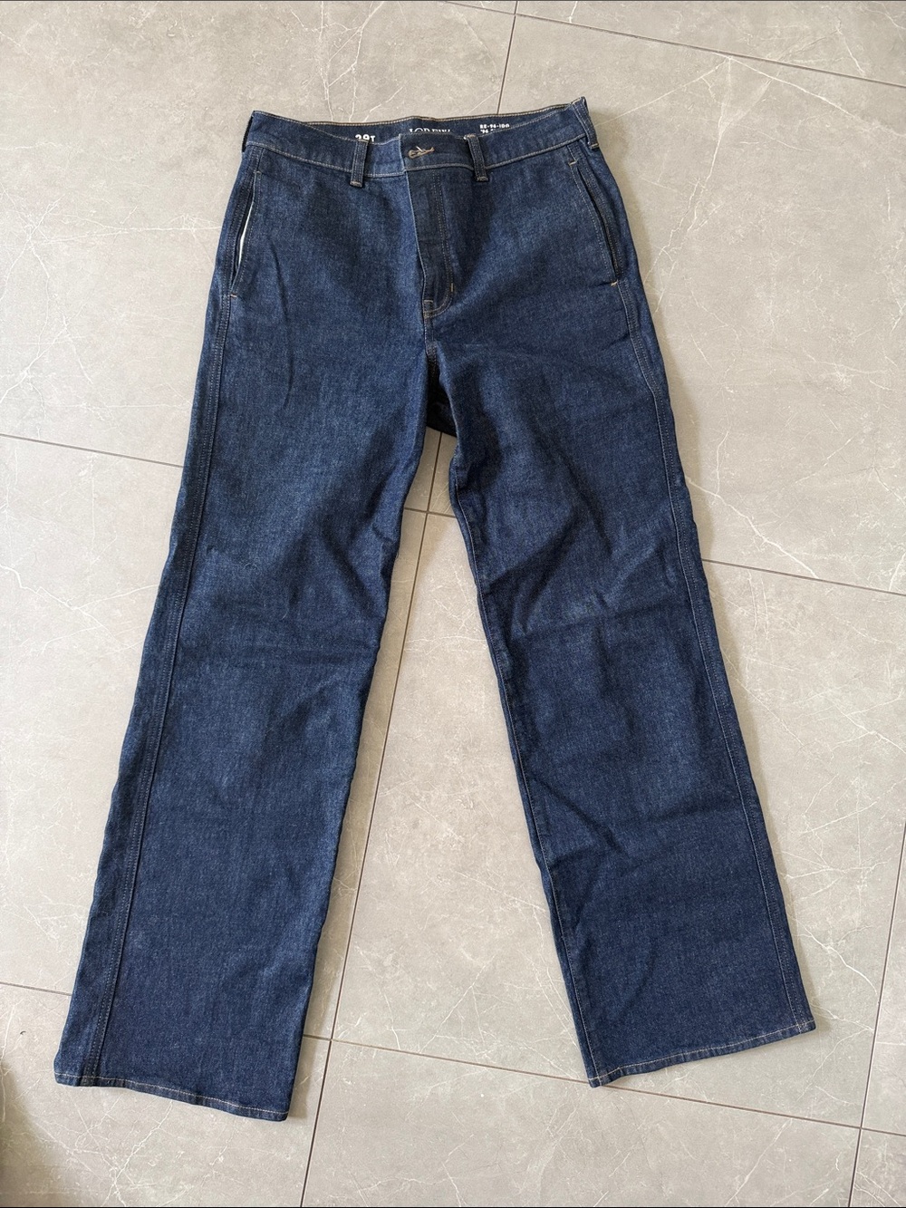 J. Crew ‘96 slim wide trouser 29T like new